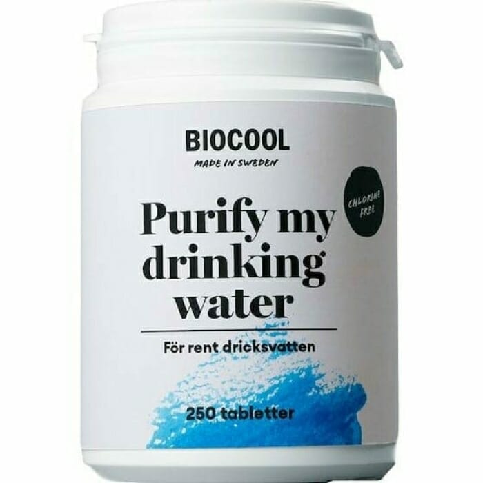 BioCool Purify my drinking water, gir rent drikkevann